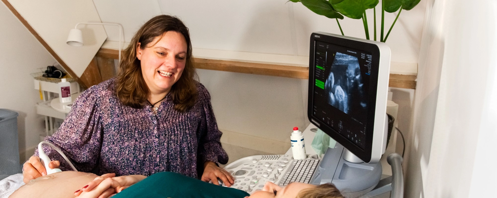 During an ultrasound appointment